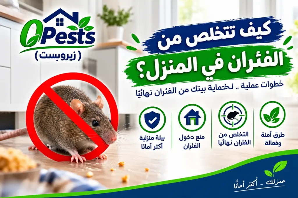 كيف تتخلص من الفئران في المنزل